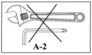 Tools Required for Assembly: Two Adjustable Wrenches and Allen Wrenches. NOTE: It is strongly recommended that this equipment is assembled by two or more people to avoid possible injury.