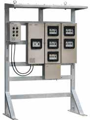 The Appleton PlexPower IEC panelboard minimizes downtime with a true MCCB main breaker and standard, off-the-shelf main and branch breakers that can be stocked and quickly replaced in the field.