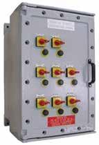 ATEX/IECEx Lighting and Power Panelboards Zone 1-2; Zone 21-22 DPD Series Appleton flameproof DPD Series distribution panelboards are used to provide protection and control of electrical equipment in