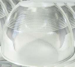 Aluminum Reflector Dome 16 White Powder-Coated Aluminum