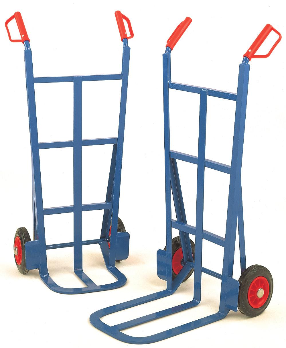 78 Traditional Traditional Splay-back Trucks Still in constant demand throughout industry Capacity 200kg Choose from 3 toe iron sizes Traditional British An original design still meeting today s