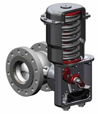 Simple Rugged Versatile Design Flanged or Flangeless Design Integral flange (150 and 300 Class) and flangeless (150, 300, and 600 Class) end connections available High Turndown The segmented ball