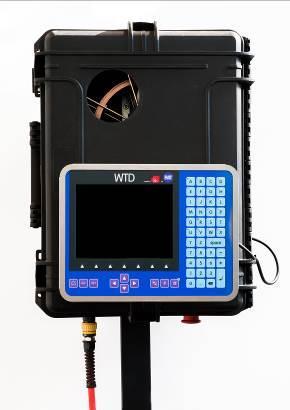 Pg. 4/7 SPOOL HOLDER WITH MONITOR N 2 Spool Holders complete with monitor to visualize and change the welding parameters during the weld.