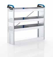 flap 8 shelf trays with mats and dividers 2 base plinths 4 shelf trays with mats and dividers 2 shelves with 5 S-BOXXes and on each 1 Shelf with 2 T-BOXXes and 1