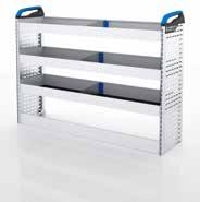 with 2 M-BOXXes 1 shelf with 4 S-BOXXes and 1 shelf with 4 S-BOXXes and 2 Drawers