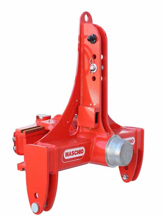 PLOUGHS ONE PIECE HEADSTOCK FRONT FURROW WITH ADJUSTMENT Front furrow width can be adjusted manually or hydraulically acting on the slide block guide.