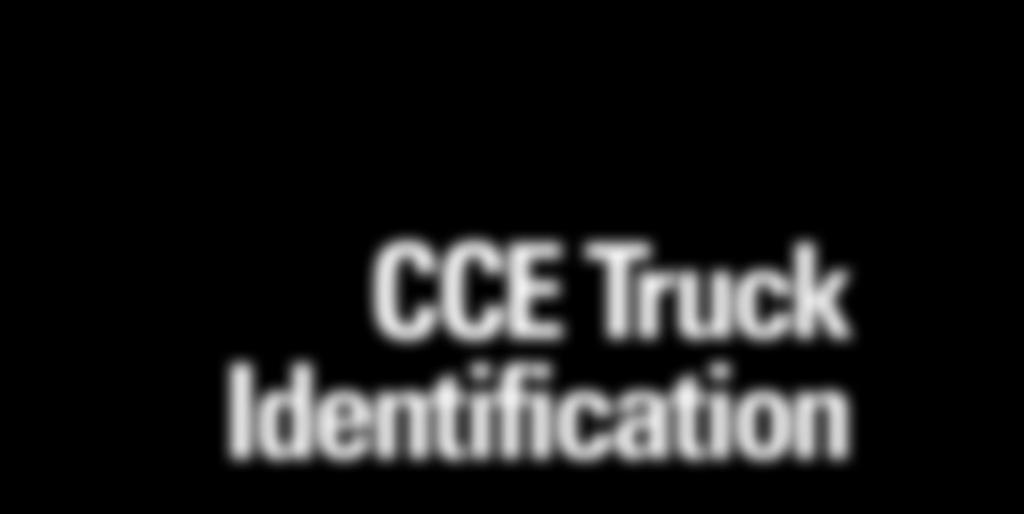 CCE Truck Identification Show your company's capabilities wherever you go with