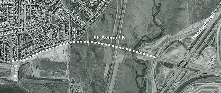 Goods Movement/ Auto Mobility 96 Ave: Deerfoot Tr to Harvest Hills Lk NE Improve traffic