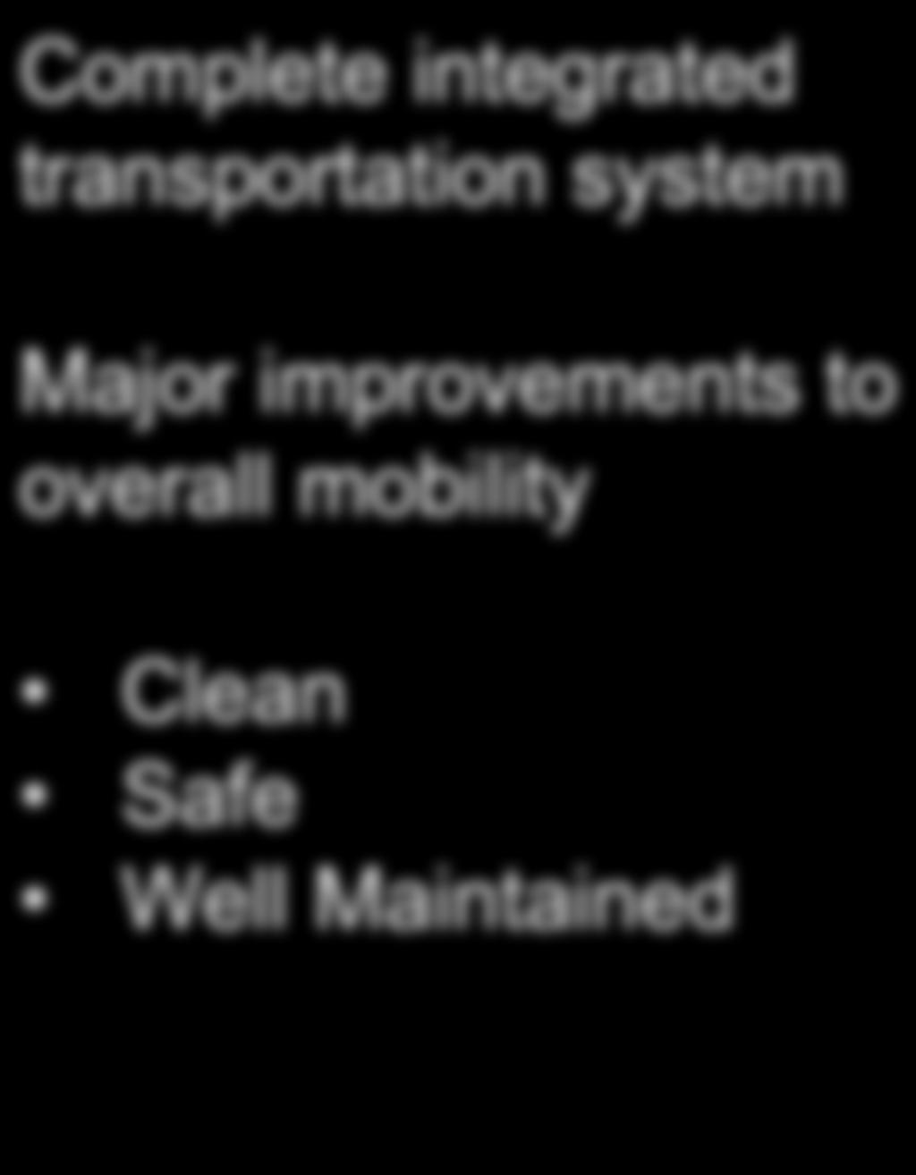 Priorities based on: Council s sustainability principles Smart growth Transportation Hierarchy Walking Cycling Public transit Commercial vehicles High