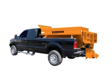 6 PV SERIES PV series spreaders are designed to be mounted in the bed of a pick up, dump bed or flat bed truck for use in areas where larger vehicles can not go 12,500 lbs tensile strength self