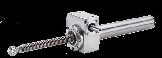 The compact and modular design makes the gearbox easy to incorporate in numerous