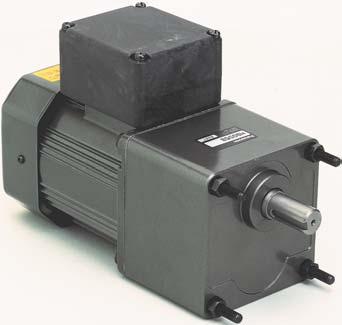 90W 1 phase Standard & Quick Reversible Standard induction motors suit fixed speed applications. Quick reversing motors have a built-in braking system for reduced overrun and fast reversing.