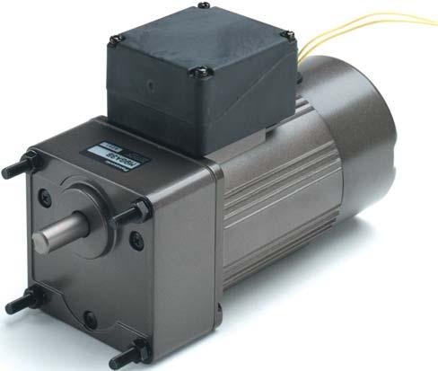 geared brake motors 25W braked Brake motors feature a spring applied electromagnetic brake suitable for fast stop and holding torques. The brake is operated from mains supply connections.