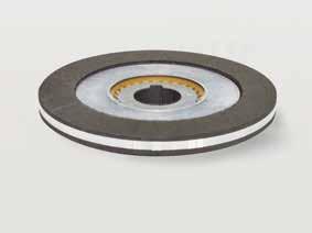 Friction plate A friction plate is available for sizes 06 up to and including 16. This should be used if the counter face is smooth and machined, but is not suitable as a friction surface.