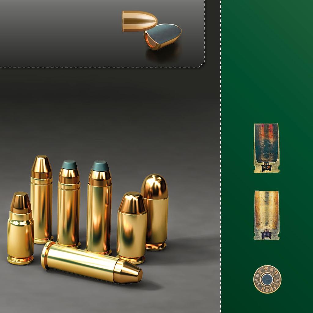 TFMJ TFMJ refers to the Total Full Metal Jacket bullet design used in our NONTOX cartridges. This is a closed base bullet with a lead core.