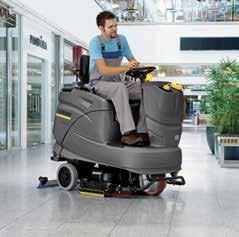 Despite their high capacity, these machines are very narrow and extremely maneuverable, easily fitting through doorways