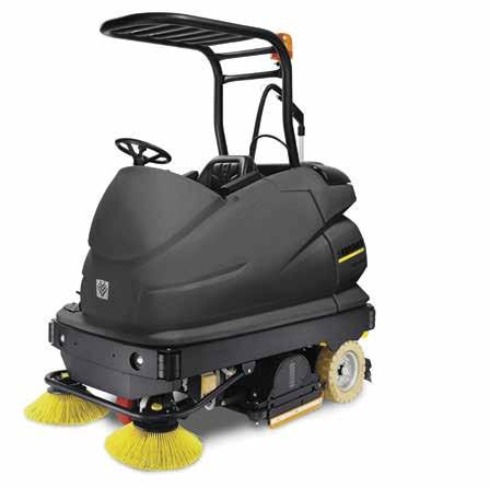 BR 100/250 R Bp, BR 120/250 R Bp Top of the range machine for excellent cleaning results. These scrubber driers with their rugged steel pipe frame can handle the toughest of conditions.