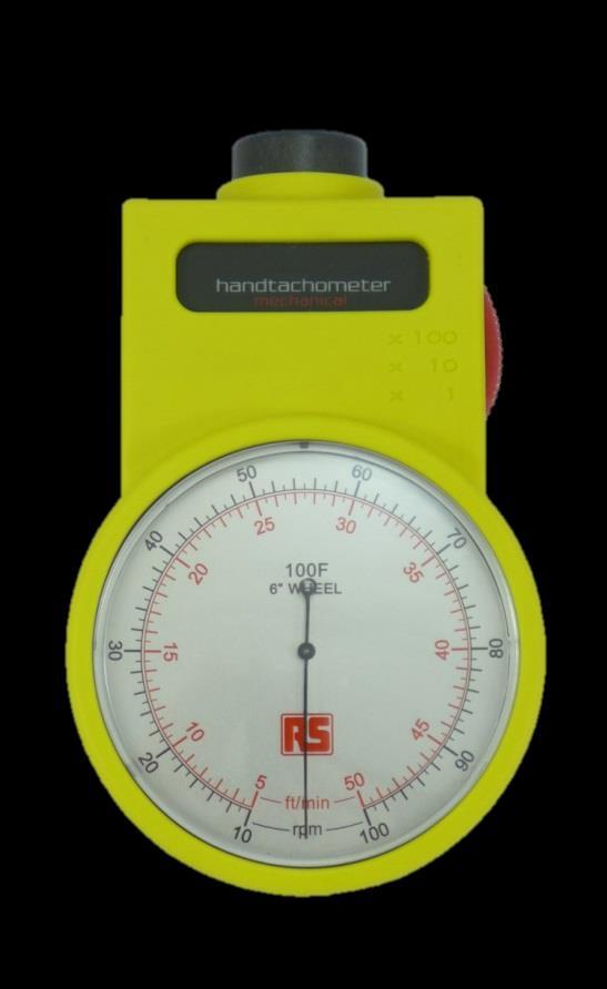 RS Stock numbers - 100M 845-9703 or 100F 845-9700 For Contact Applications The ATEX 100M/F tachometers are specifically approved for use in hazardous areas, and are used to measure linear and