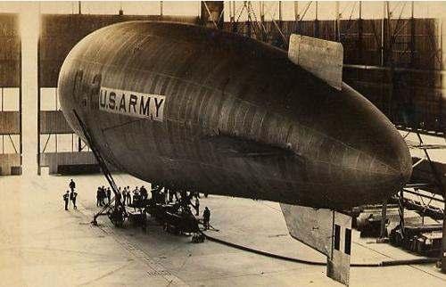 Goodrich C diameter: 42', 12.80 m length: 192', 58.52 m engines: 1 Hall Scott L6 max. speed: 60 mph, 97 km/h (Source: US Army?