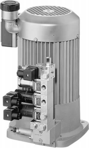 Directional seated valve banks type VB 01... VB 41... with directional valves acc.