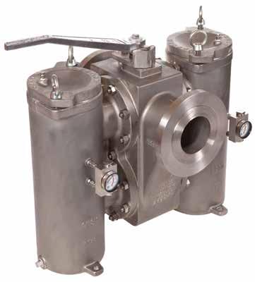 DUPLEX BASKET STRAINERS Application Duplex Basket Strainers are designed for applications where continuous flow must be maintained whilst cleaning filter baskets.