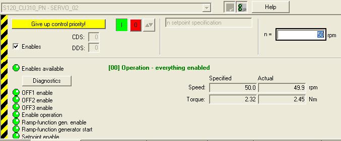 poškodbe sistema. V oknu "Assume control priority" kliknemo Accept. Okno se s tem zapre, nadzorna plošča pa je s tem aktivirana. Slika 2.