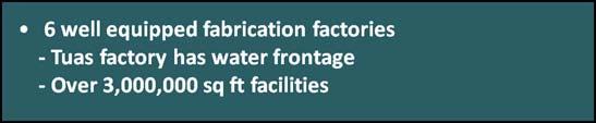 Located Facilities Experienced Workforce