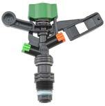 The S5000 Plastic Impact Sprinkler is a well balanced sprinkler that provides an even distribution of water.