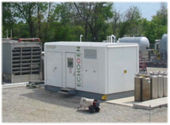 Waste heat to power CO 2 -based power cycle Echogen heat engines Demo Engine EPS100 7.