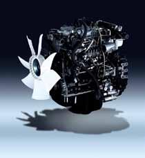 The power, a combination of an intelligent ISUZU engine and SUMITOMO's cutting-edge