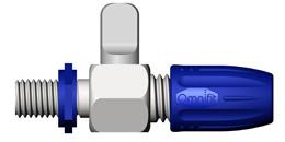00mm] Adaptors for Omnifit Labware connectors and valves Cap adaptors can replace the colored cap on any Omnifit Labware connector or valve to convert it to a male or female Luer connection.