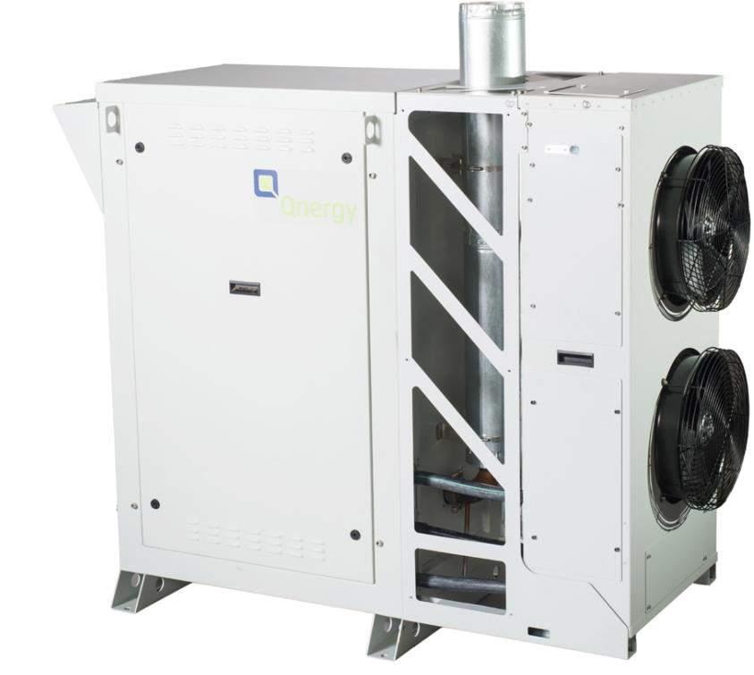 Heat Recovery Options: Detachable hot-air heat recovery unit Liquid loop recovery