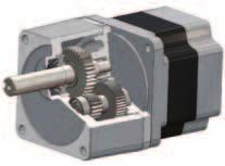 Pulse oscillating Command position counter Motor drive circuit Encoder counter -phase/ B-phase Motor Encoder Comparison TS Geared Type This geared type is made with a simple spur gear design.