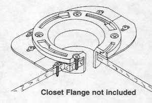 Closet flange repairs Closet Flange Extensions Best kit on the market!