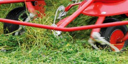 In that context, there is no single tedder that equals the adaptability and pick-up capacities of the Lely hook tine.