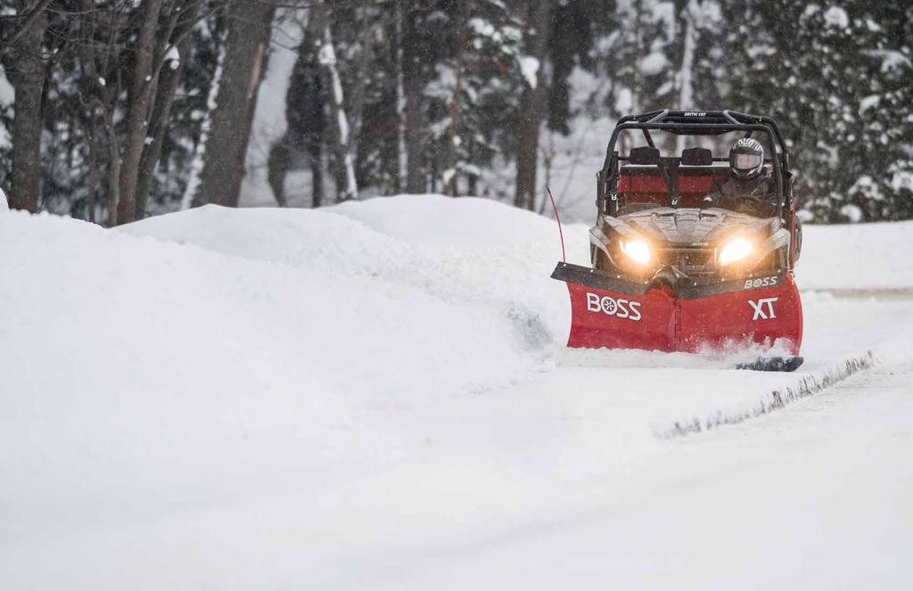 F U L L- S I Z E U T V P L O W S FULLY PROVEN FULLY HYDRAULIC Whether it s snow removal in tight spaces or clearing trails and sidewalks, UTV plows are engineered to perform through even the worst