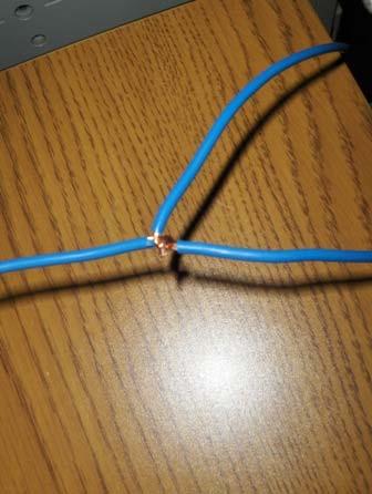 I Decided To Make 2 Wiring Harness's, One For The Negative, and One For The Power.