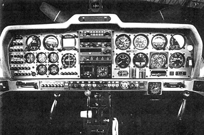 Fig 2-2 Flight Instruments 10. Flight Instruments and Controls. There are six basic instruments and three controls concerned with the aircraft itself and its flight through the air: a.