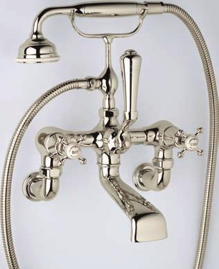 available: 3015 wall mounted bath filler only with lever handles 3007/1 Wall mounted