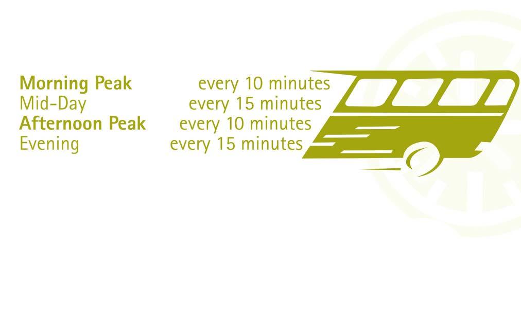 What our riders wanted FREQUENT BRT Service Plan High Frequency Service Span of Service at least 14 hours each weekday Approximately 1 hour travel time between Glenwood