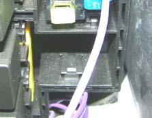 Connect the red wire from the harness to the positive side of the battery and the 2 