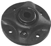 2965-128 4 bolt bearing and hub assembly for residue managers. Replaces Yetter no. 2965-128.