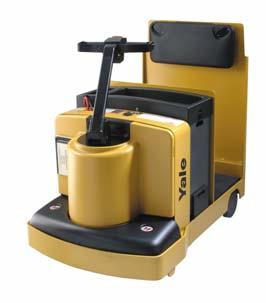 Key Features Rugged control handle design Maximum operator workspace Removable, thick cushioned floormat Cushioned knee and back pads Large trail wheels for
