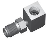 with a BQ19 plug Swivel Elbow 3 Way Tee (with Bracket) BQ141 3/8" x 24NF - 3/8" x 24NF This handy swivel fitting is ideal for a