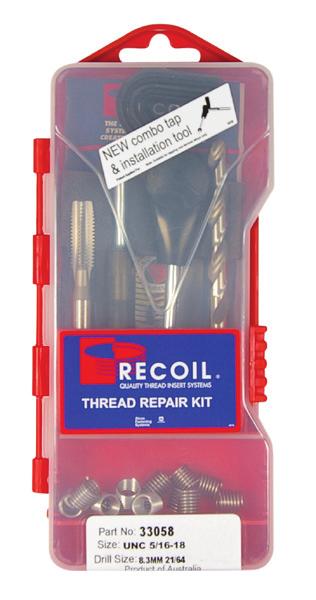 Thread Repair Kits Inch BSW 32000+ Size Part No.