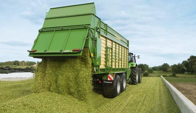 More output from less horsepower Buying a KRONE MX forage wagon means buying into experience and expertise.
