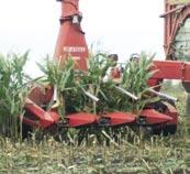 3-row maize unit A 3-row maize unit, intended for a distance of 75 cm between the