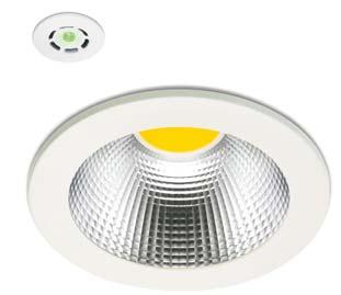 SPECIFICATION 195mm Circular Downlight available with multiple bezel