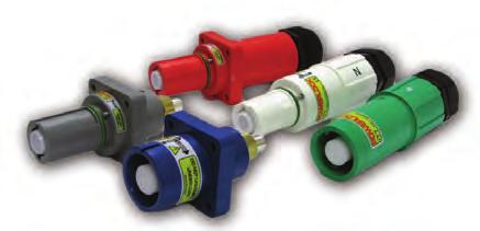 Introduction ITT Veam PowerLock connectors are plastic bodied single pole electrical connectors used in high current applications.