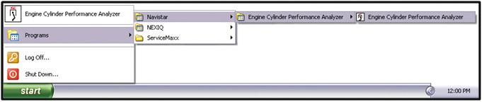 CPA tool is connected to the engine, connect the tool